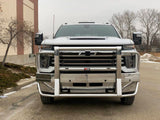 FRONT BUMPER WITH GRILLGARD 20-23 CHEV HD