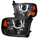 PROJECTOR HEADLIGHTS DODGE RAM 09-18 1500/10-18 2500/3500