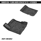 FLOOR LINER 19-21 RANGER  ***CLEARANCE ITEM NON RETURNABLE***