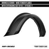 FLARES 21-25 BRONCO 4DR