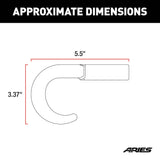 TOW HOOKS & BRACKETS  DODGE RAM 10-13 2500/3500 CREW/MEGA