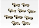 TEE UNION FITTINGS 10-PACK