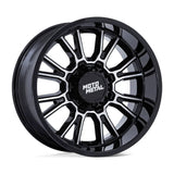 LEGACY 20X9 6-135/5.5 +20MM GLOSS BLACK MACHINED