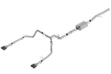 CAT-BACK DUAL EXHAUST WITH BLACK TIPS 19-23 GM 1500 6.2L (EXC ZR2/AT4X)
