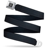 GM SEATBELT BELT - BLACK PANEL WEBBING