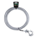 50' WINCH CABLE WITH SNAP HOOK 5600LBS