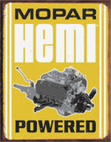 TIN SIGN MOPAR - HEMI