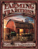 TIN SIGN FARM TRADITIONS