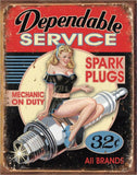 TIN SIGN DEPENDABLE