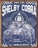 TIN SIGN SHELBY