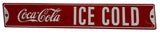 COKE ICE COLD STREET SIGN