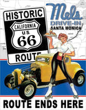 TIN SIGN MELS DRIVE-IN