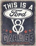 TIN SIGN FORD GARAGE
