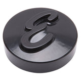 E LOGO BLACK ROUND NUT