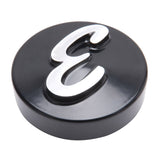 E LOGO BLACK ROUND NUT