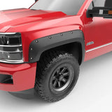 BOLT-ON LOOK FENDER FLARES 14-18 CHEV 1500 6.5/8'