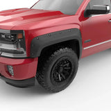 BOLT-STYLE FENDER FLARES (4) 14-18 CHEV 1500 5'8