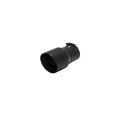 Exhaust Tip - 4 in. Angle Cut Black Ceramic Coating Fits 3 in. Tubing