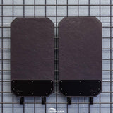 MUD FLAP 12X22 BLACK