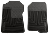 BLACK FRONT FLOOR MATS