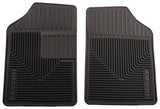 BLACK FRONT FLOOR MATS