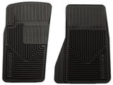 BLACK FRONT FLOOR MATS