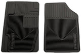 BLACK FRONT FLOOR MATS