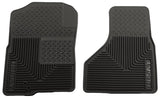 BLACK FRONT FLOOR MATS