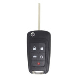 5 BUTTON FLIP KEY FOB GM