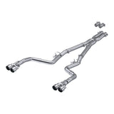 EXHAUST SYS. 17-24 CHALLENGER 6.2/6.4L