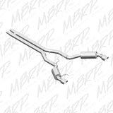 EXHAUST SYS. 15-17 MUSTANG GT COUPE 5.0L
