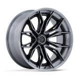 MUTINY GLOSS BLACK BRUSHED DARK TINT 20X9 6-139.7 +1MM