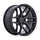 FLUX 8 20X9 8-170 0-MM GLOSS BLACK WITH GRAY TINT