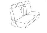 60/40 REAR SEAT CVR 06-18 DODGE RAM MEGA CAB