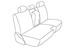60/40 REAR SEAT CVR 19-25 RAM 2500/3500 CREW