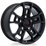 RAINIER SATIN BLACK 18X8.5 5X150 +45MM