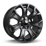 NOVI SATIN BLACK 20X9 6-139.7 +30MM