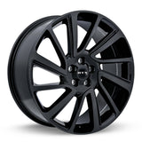 STERLING SATIN BLACK 20X8.5 5-108 +45MM