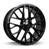 HAUSEN GLOSS BLACK 20X10 5-112 +20MM