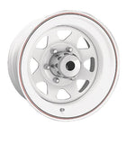 8 SPOKE SERIES 70 WHITE 15X6 5-127 -3MM