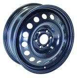 BLACK STEEL WHEEL 17X6.5 6-115 +51MM