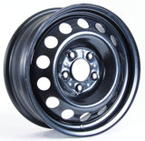 BLACK STEEL WHEEL 16X6.5 5-120 +45MM