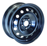 BLACK STEEL WHEEL 17X7 5-112 +45MM