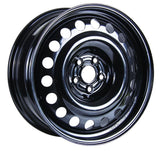 BLACK STEEL WHEEL 17X7 5-105 +42MM