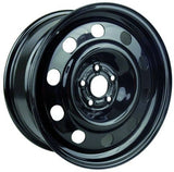 BLACK STEEL WHEEL 17X7 5-108 +40MM