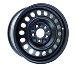 BLACK STEEL WHEEL 17X7 5-127 +40MM