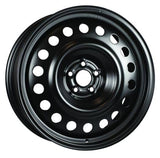 BLACK STEEL WHEEL 18X7.5 5-100 +42MM