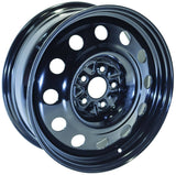 BLACK STEEL WHEEL 18X7 5-114.3 +40MM