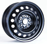 BLACK STEEL WHEEL 16X6.5 5-114.3 +40MM