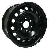 BLACK STEEL WHEEL 17X7.5 6-139.7 +30MM